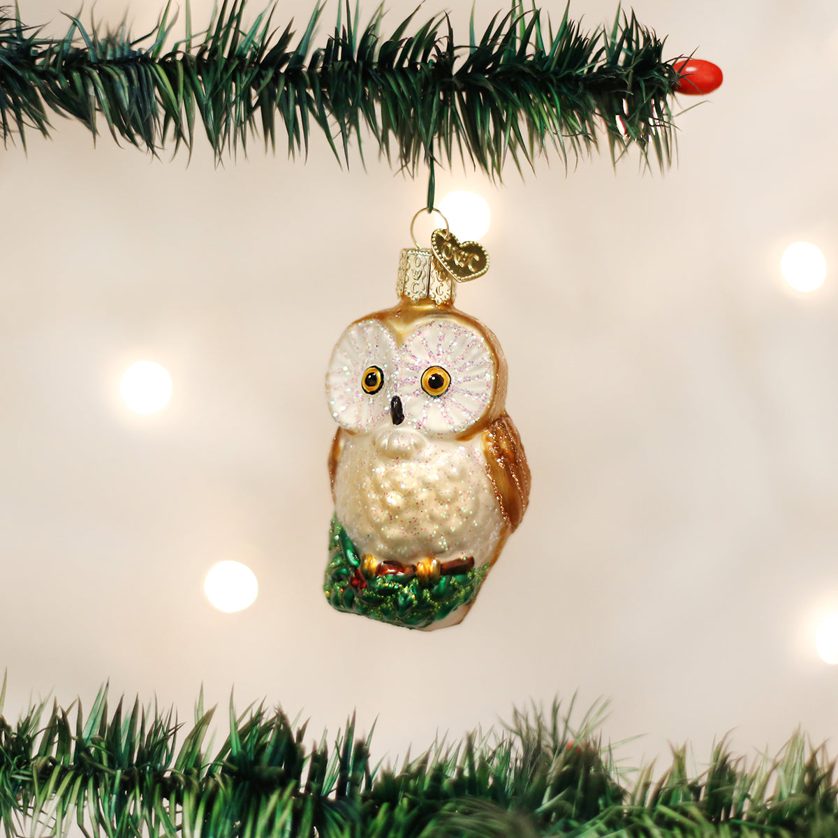 Christmas Owl Ornament-0
