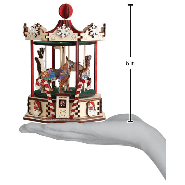 Christmas Carousel Ornament-1