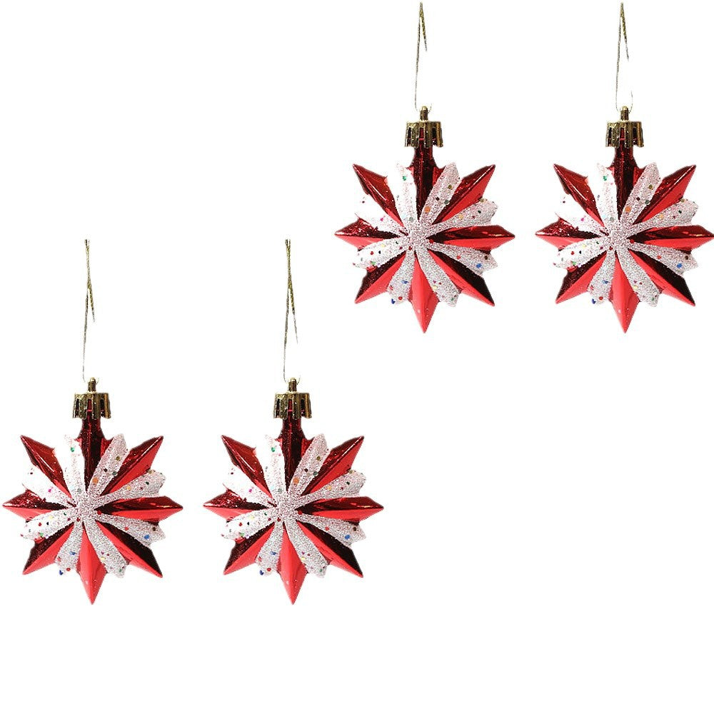 Christmas Painted Special-shaped Ball Pendant