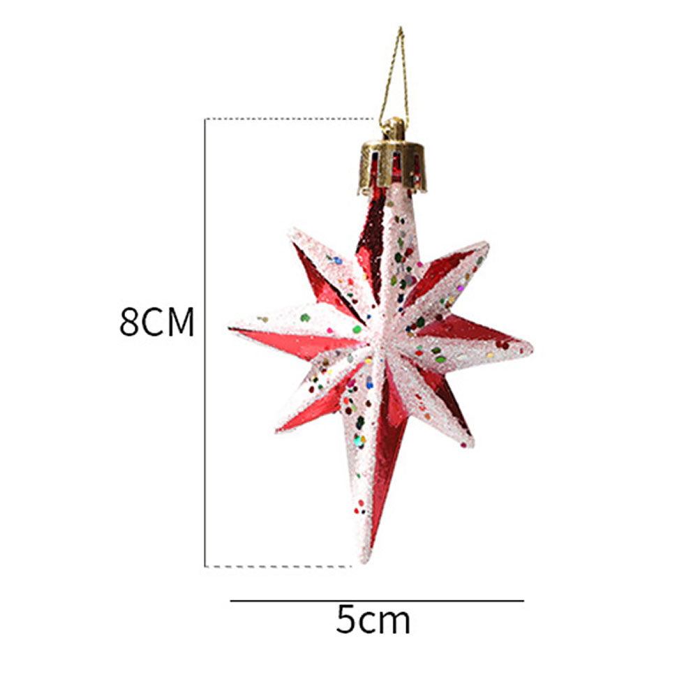 Christmas Painted Special-shaped Ball Pendant