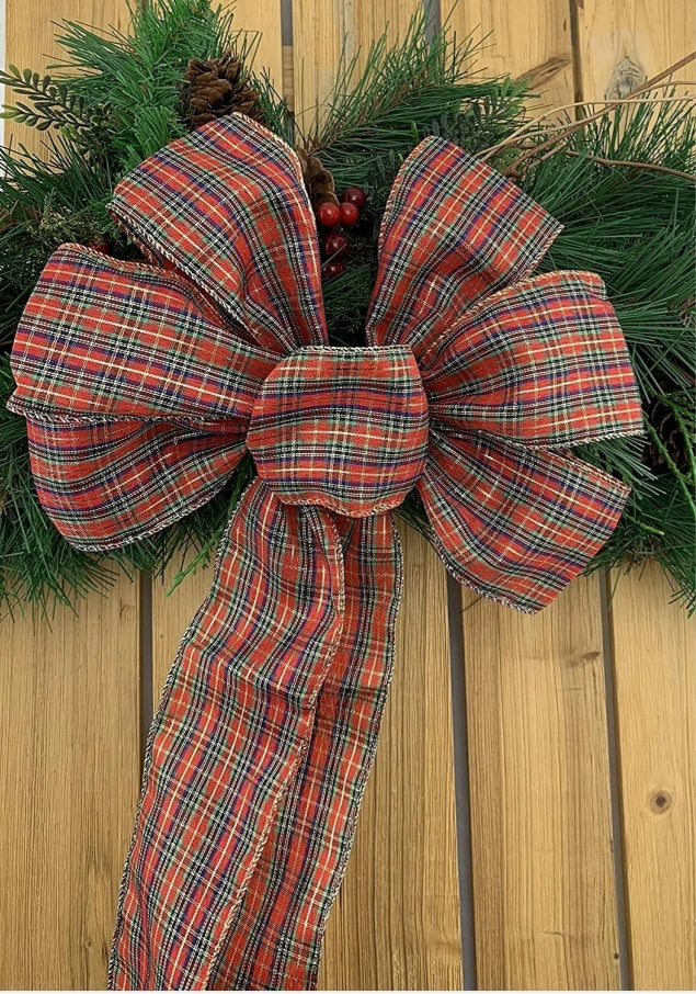 Plaid Bow Traditional