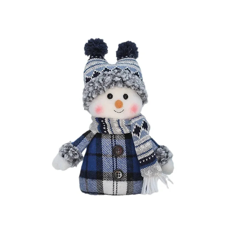 Cute Blue Snowman Plush Dolls Toys