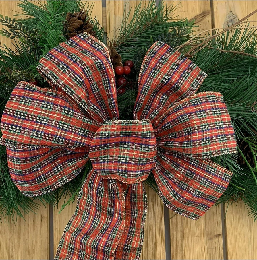 Plaid Bow Traditional